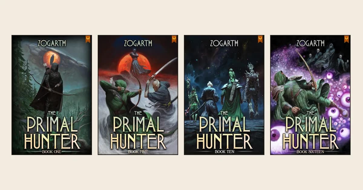 Preview: Primal Hunter Reading Order: All 16 Books by Zogarth (Reading Order)
