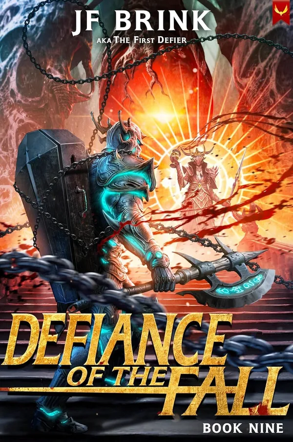 Cover of Defiance of the Fall book nine from Aethon Books