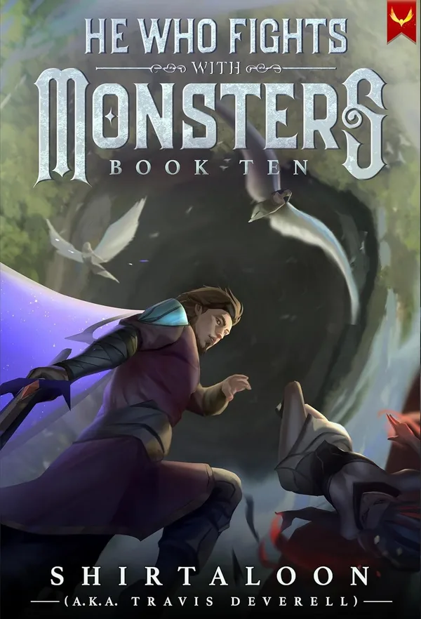 Cover of He Who Fights with Monsters book ten from Aethon Books