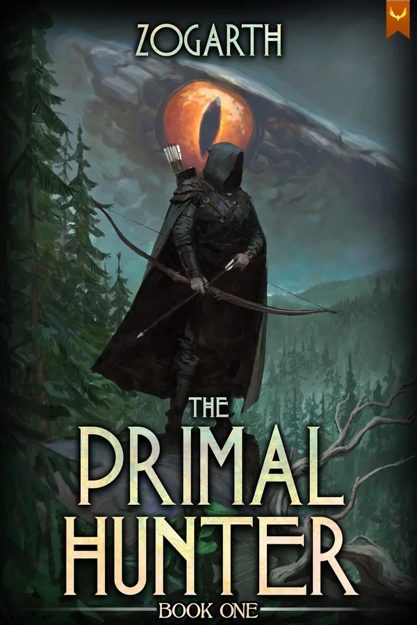 Cover of The Primal Hunter book one from Aethon Books